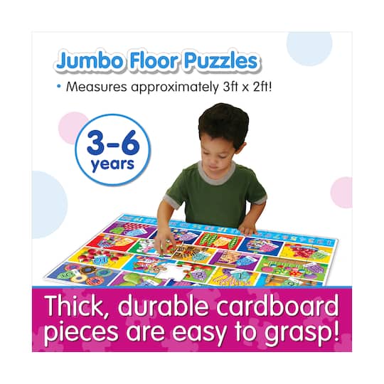 Jumbo Floor Puzzle - Numbers: 50 Pcs